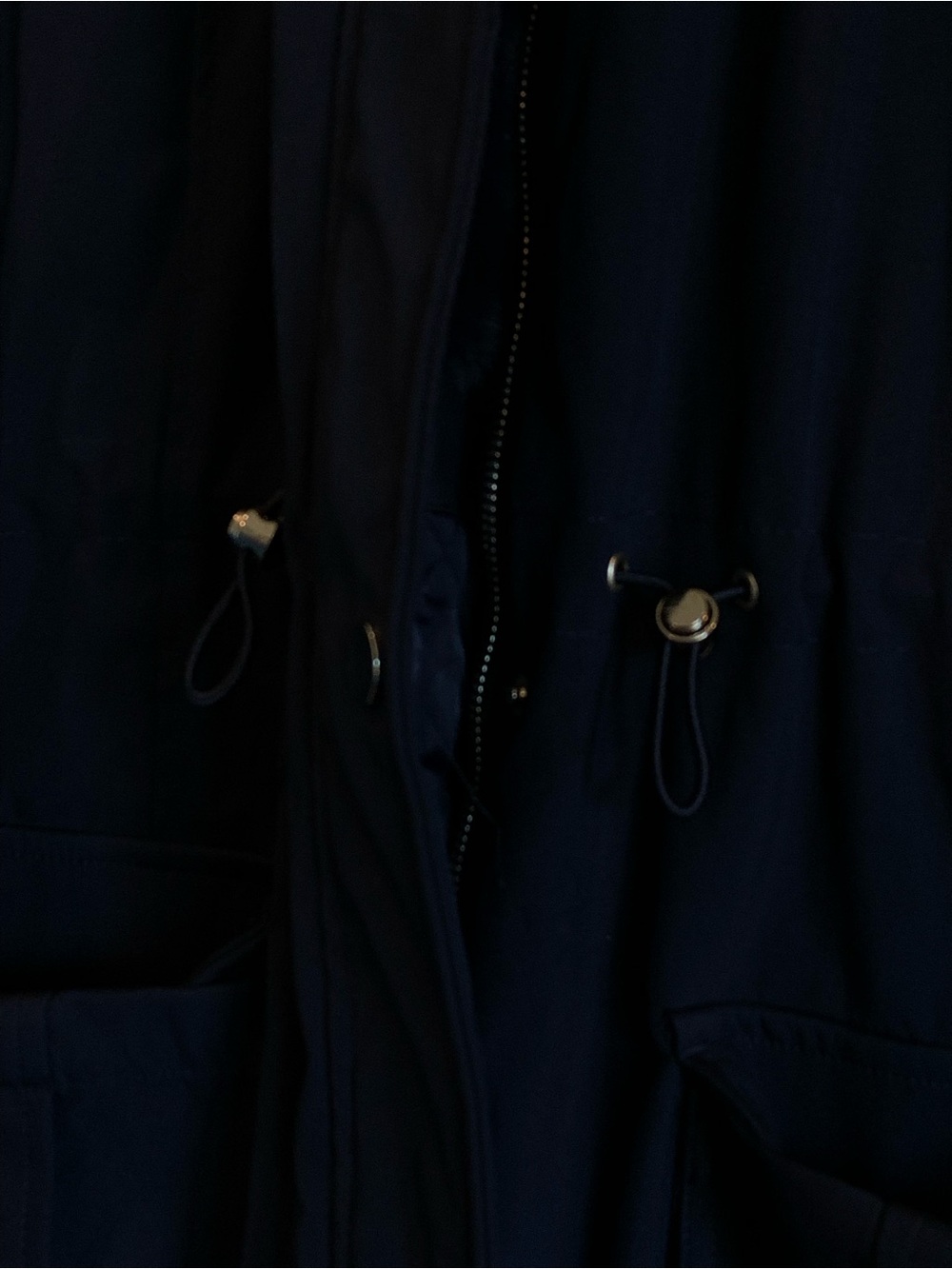 2X Time and Tru Women's Heavyweight Anorak Jacket with Faux Fur Trimmed Hood - Picture 5 of 8